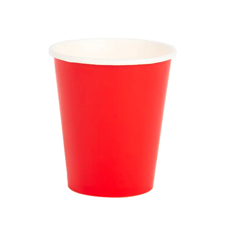 Pastel Red Paper Cup